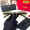 Cartier Green Shade Rimless Premium Men’s Sunglass