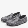 Dior Mocassin Grey Diamond CD Loafer