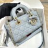 Dior Lady D-Joy Light Blue Premium Hand Bag (With Double Box)