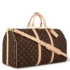 Louis Vuitton Keepall Bandouliere 50 Coffee Mono Duffle Bag