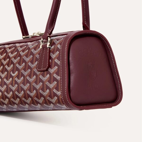 Goyard Bonbonniere Burgundy Bag (With Box)