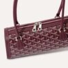Goyard Bonbonniere Burgundy Bag (With Box)