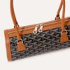 Goyard Bonbonniere Black And Tan Bag (With Box)