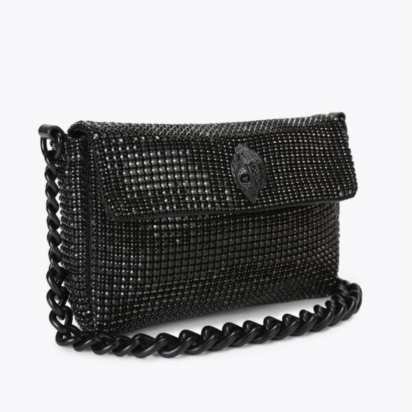 Kurt Geiger Full Black Party Sling Bag (With Box)