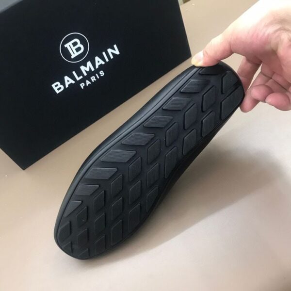 Balmain Classic Black Mocassin