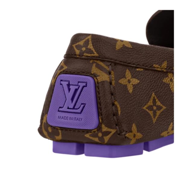 Louis Vuitton Driver Coffee Monogram Mocassin