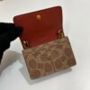 Coach Half Flap Brown Mini Sling Bag