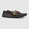 Gucci Noel Driver Black Mocassin