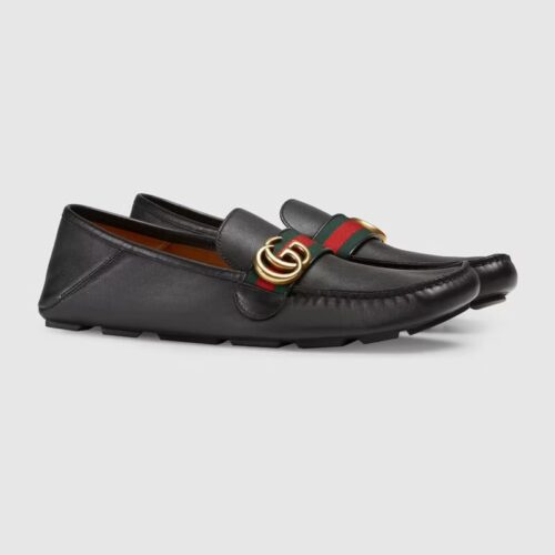 Gucci Noel Driver Black Mocassin