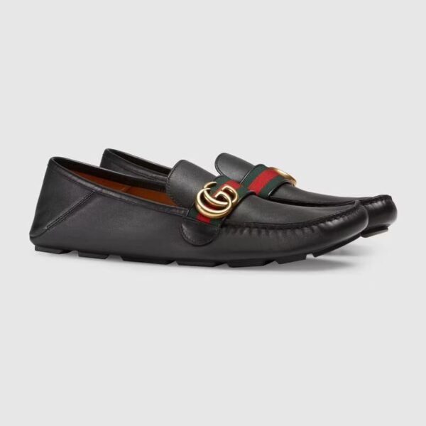 Gucci Noel Driver Black Mocassin