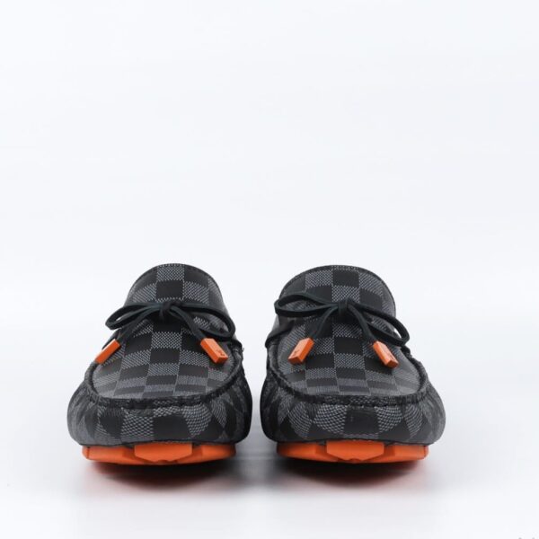 Louis Vuitton Driver Black Damier Mocassin
