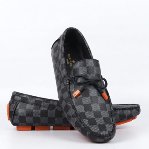 Louis Vuitton Driver Black Damier Mocassin
