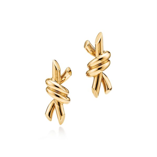 Tiffany Knot Small Earrings