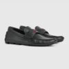 Gucci Web Black Mocassin