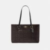 Coach Coffee Black Station Tote