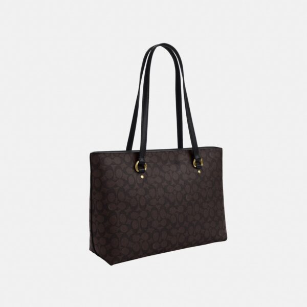 Coach Coffee Black Station Tote