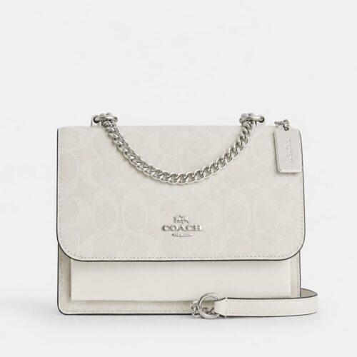 Coach Klare Mini White Shoulder Bag (With Box)