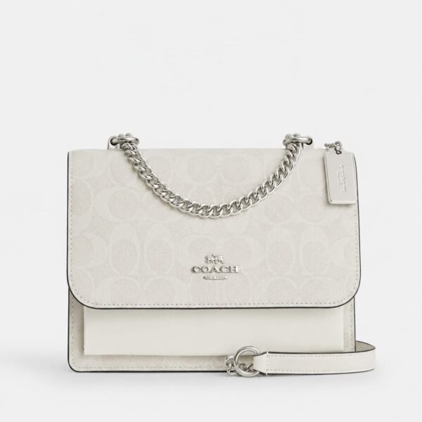 Coach Klare Mini White Shoulder Bag (With Box)