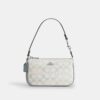 Coach Nolita 19 Silver Chalk Blue Shoulder Bag (With Box)