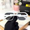 Dolce & Gabbana White Men’s Wayfarer Sunglass