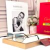 Cartier Blue Rimless Rectangular Men’s Sunglass