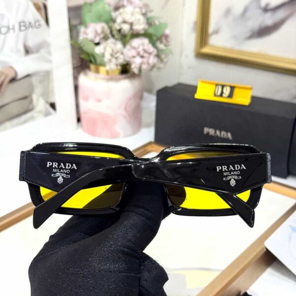 Prada Yellow Shade Unisex Sunglass