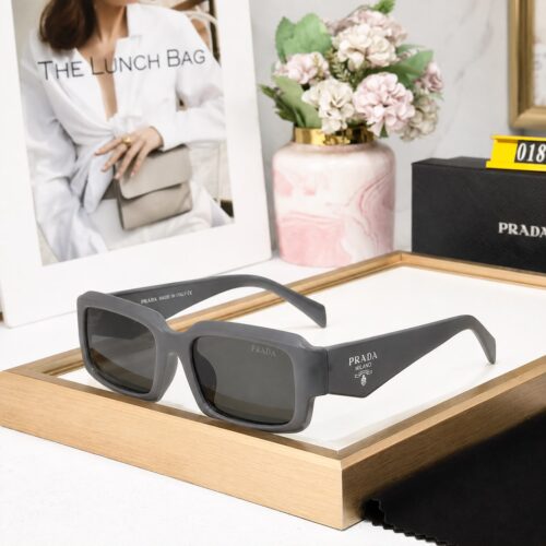 Prada Gray Shade Unisex Sunglass