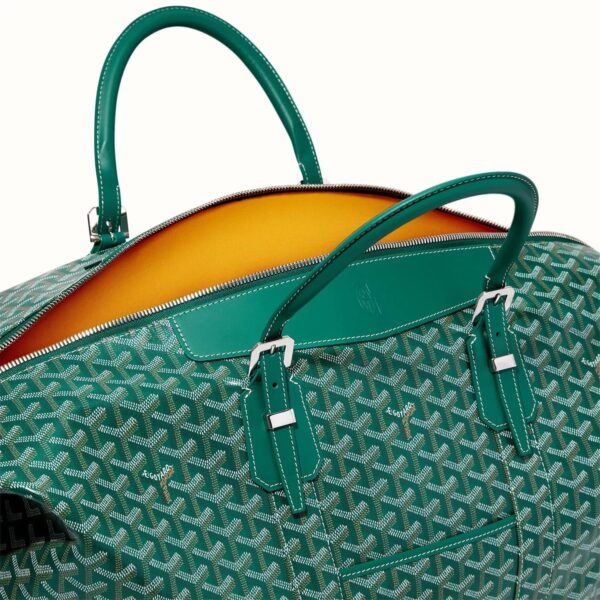 Goyard Bowling 55 Green Duffle