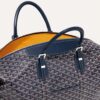 Goyard Bowling 55 Blue Duffle