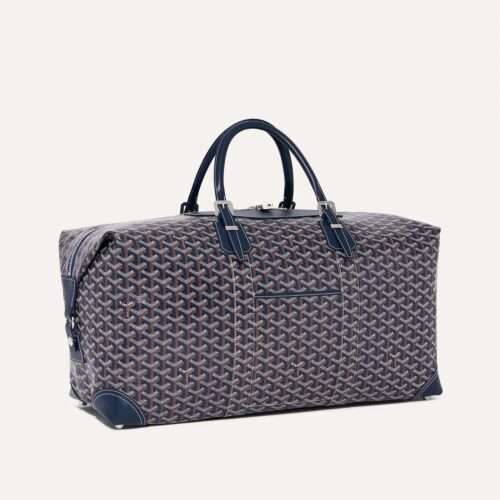 Goyard Bowling 55 Blue Duffle