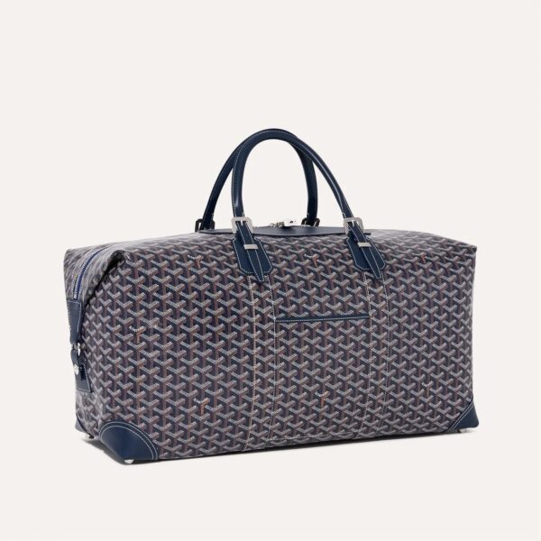 Goyard Bowling 55 Blue Duffle