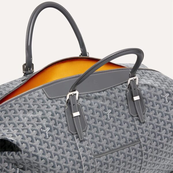 Goyard Bowling 55 Grey Duffle