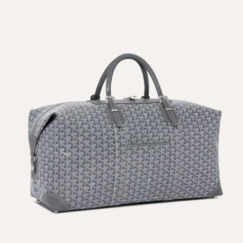 Goyard Bowling 55 Grey Duffle