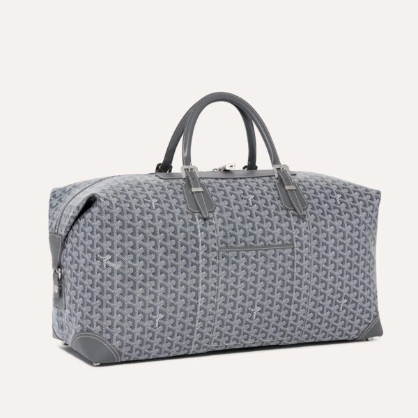 Goyard Bowling 55 Grey Duffle