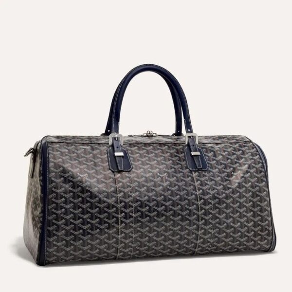 Goyard Croisiere 50 Blue Duffle Bag