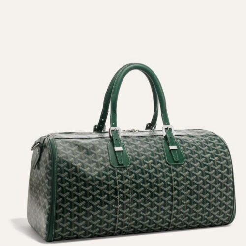 Goyard Croisiere 50 Green Duffle Bag