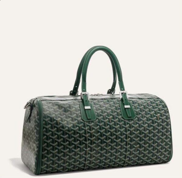 Goyard Croisiere 50 Green Duffle Bag