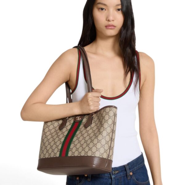 Gucci GG Ophidia Medium Tote Bag (With Box)