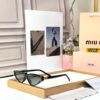 Miu Miu Black Gray Cat Eye Women’s Sunglass