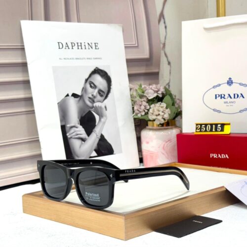 Prada Black Wayfarer Men’s Sunglass