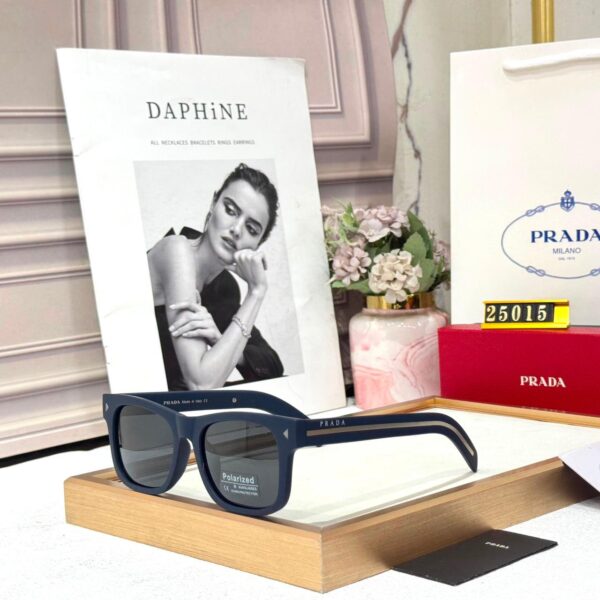 Prada Blue Wayfarer Men’s Sunglass