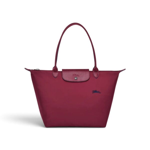 Longchamp Le Pliage Medium Wine Tote