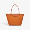 Longchamp Le Pliage Medium Orange Tote