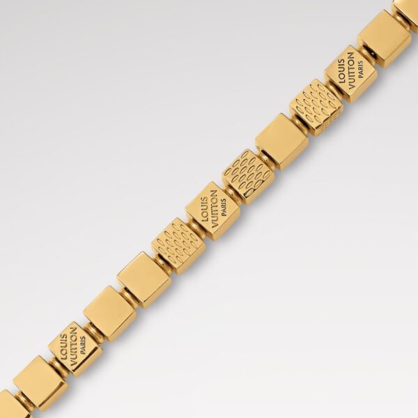 Louis Vuitton Cube Bracelet Gold