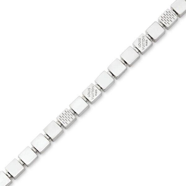 Louis Vuitton Cube Bracelet Silver
