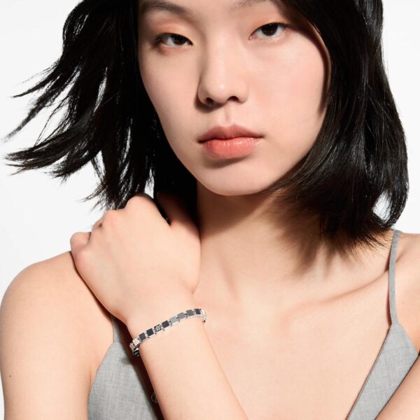 Louis Vuitton Cube Bracelet Silver
