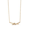 Tiffany Knot Neckalce Gold