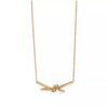Tiffany Knot Neckalce Gold