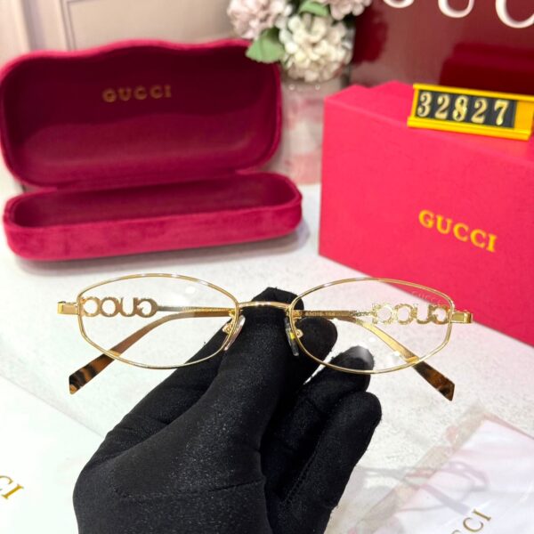 Gucci Oval Transparent Women’s Sunglass