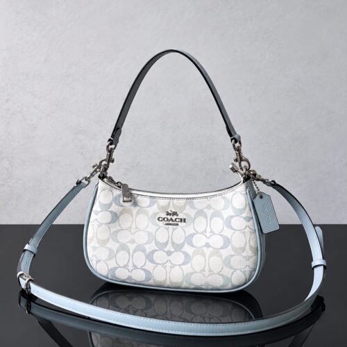 Coach Pretty Blue Teri Shoulder Bag (With Box)